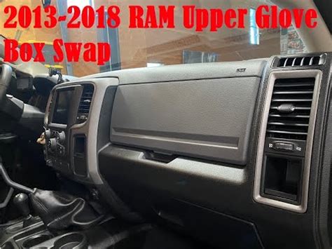 Upper Glove Box Conversion Question 